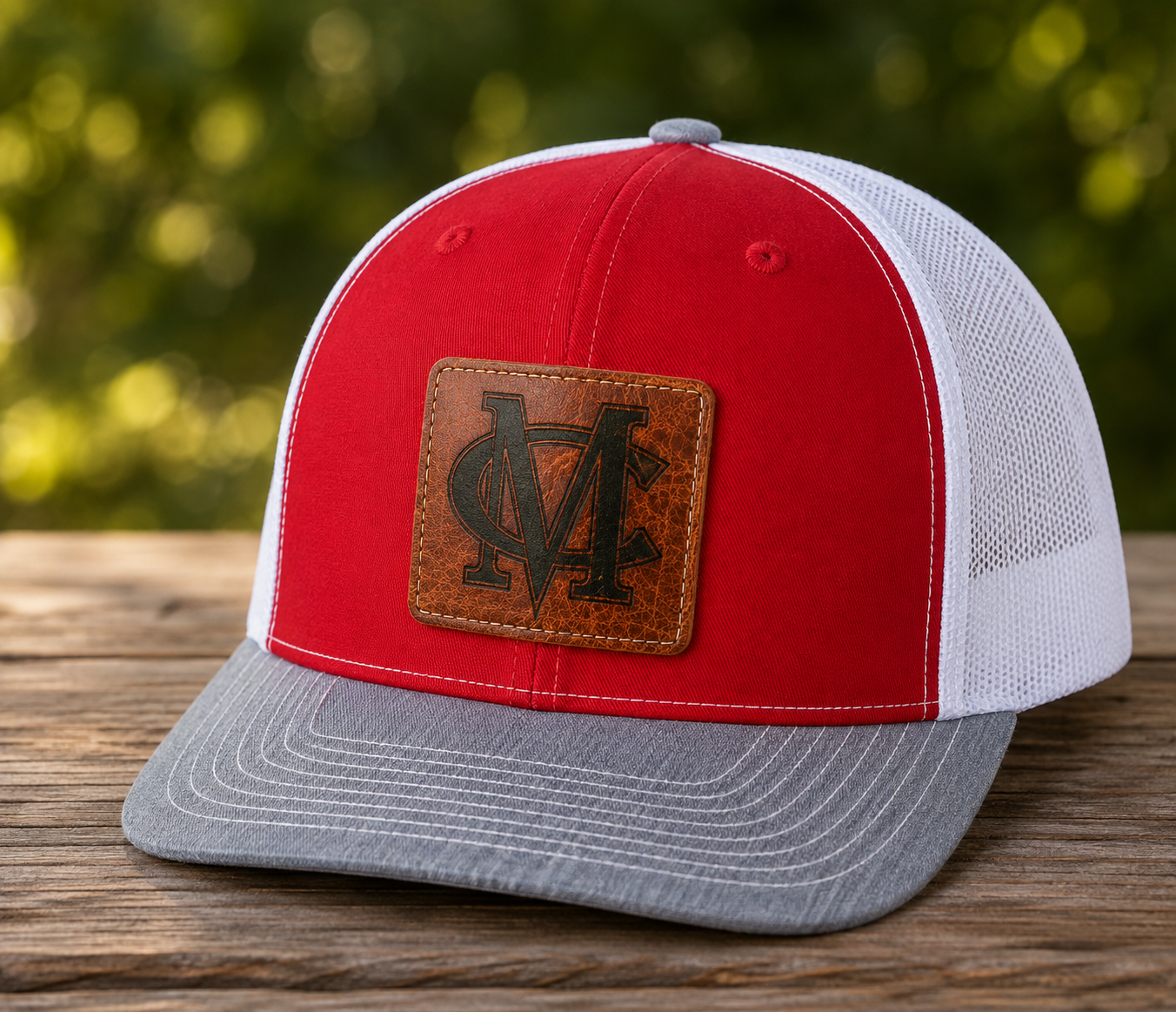 MC Leather Patch Hat