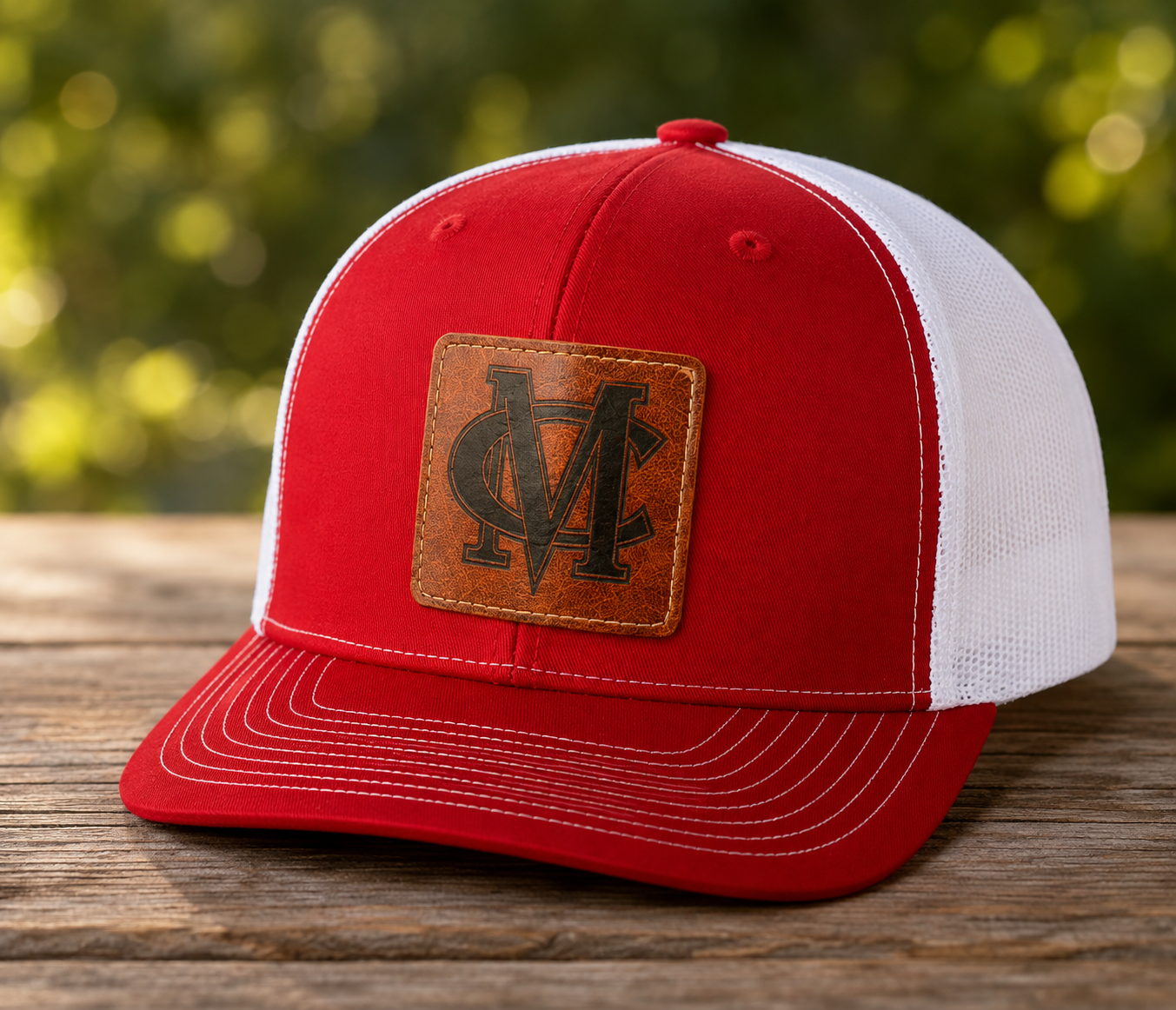 MC Leather Patch Hat