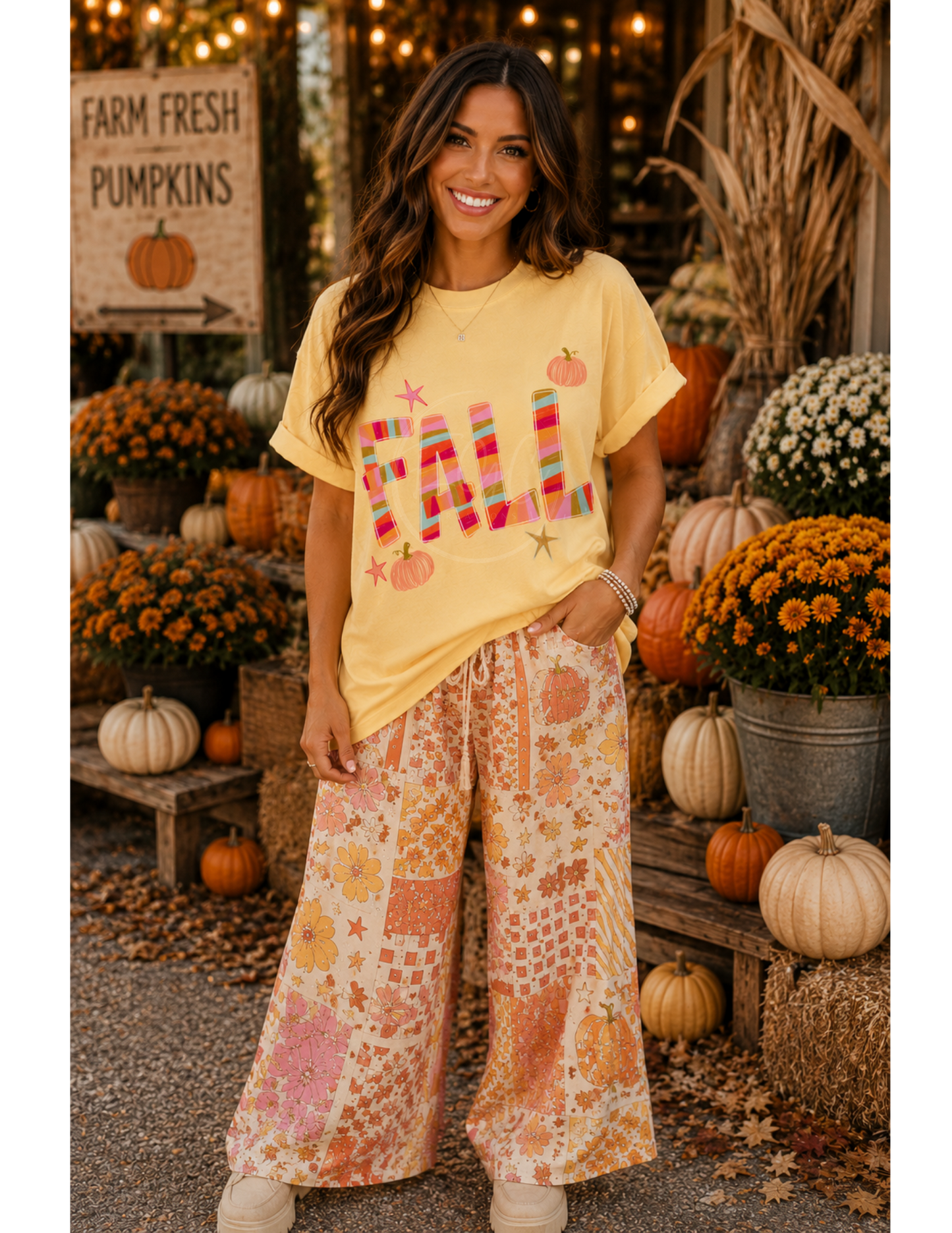 Fall Striped Tee
