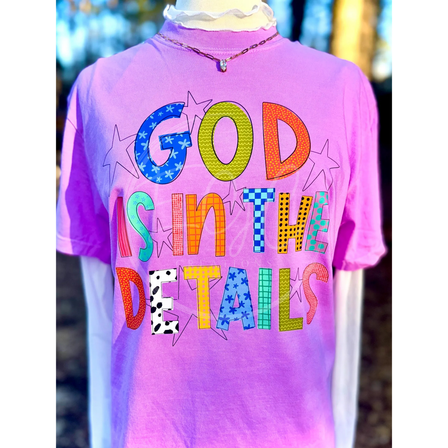 God Is In The Details Tee