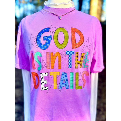 God Is In The Details Tee