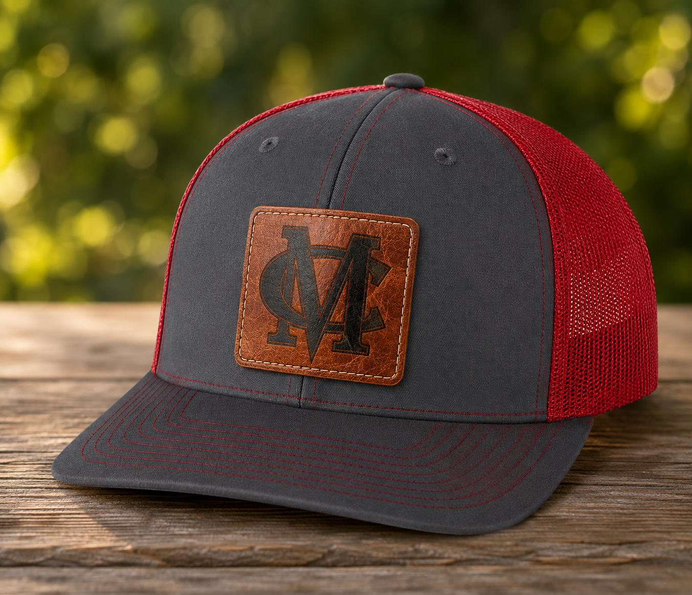 MC Leather Patch Hat