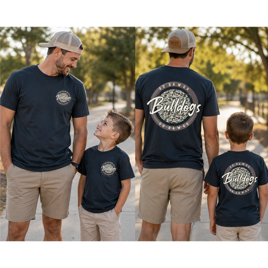 Camo Bulldogs Tee
