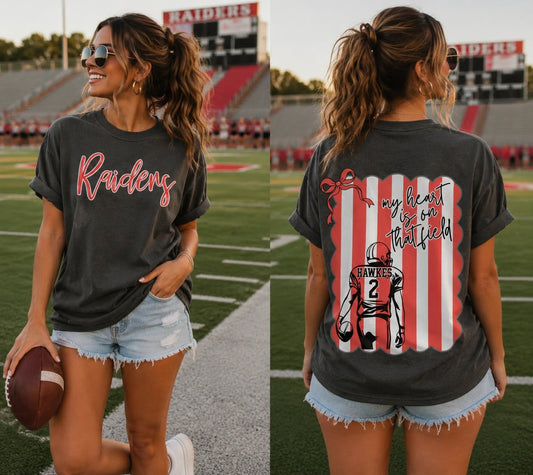 Football/Cheer Tee Customizable