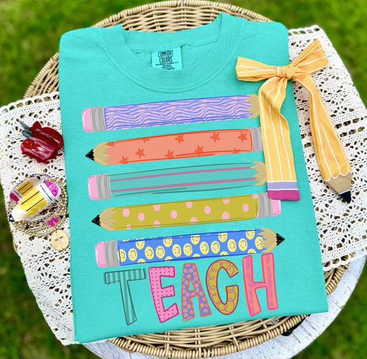 Pencil Teach Tee