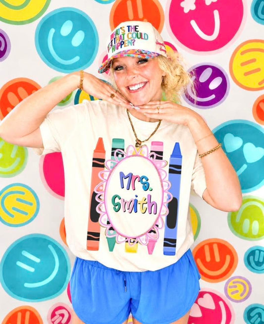 Personalized Pencil Tee