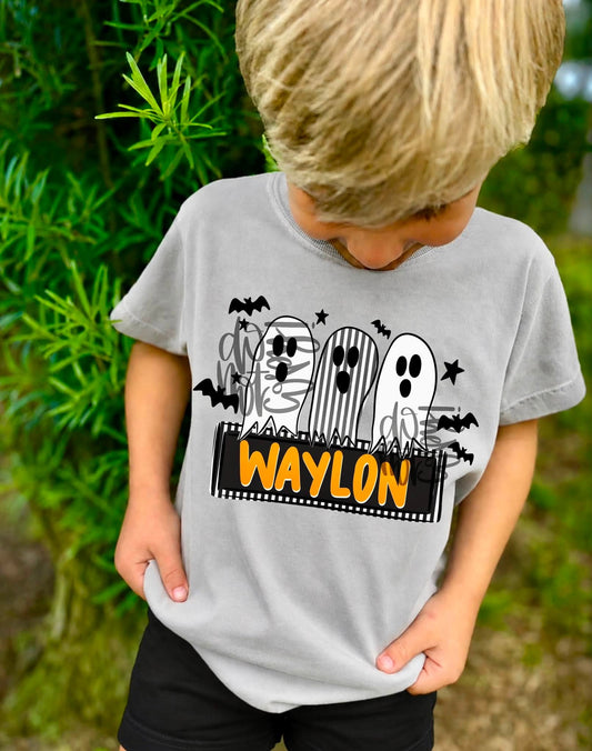Name Plate Boy Ghost
