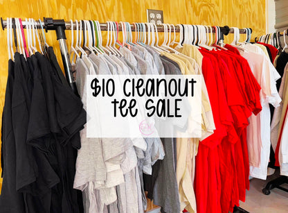 $10 Tee Sale