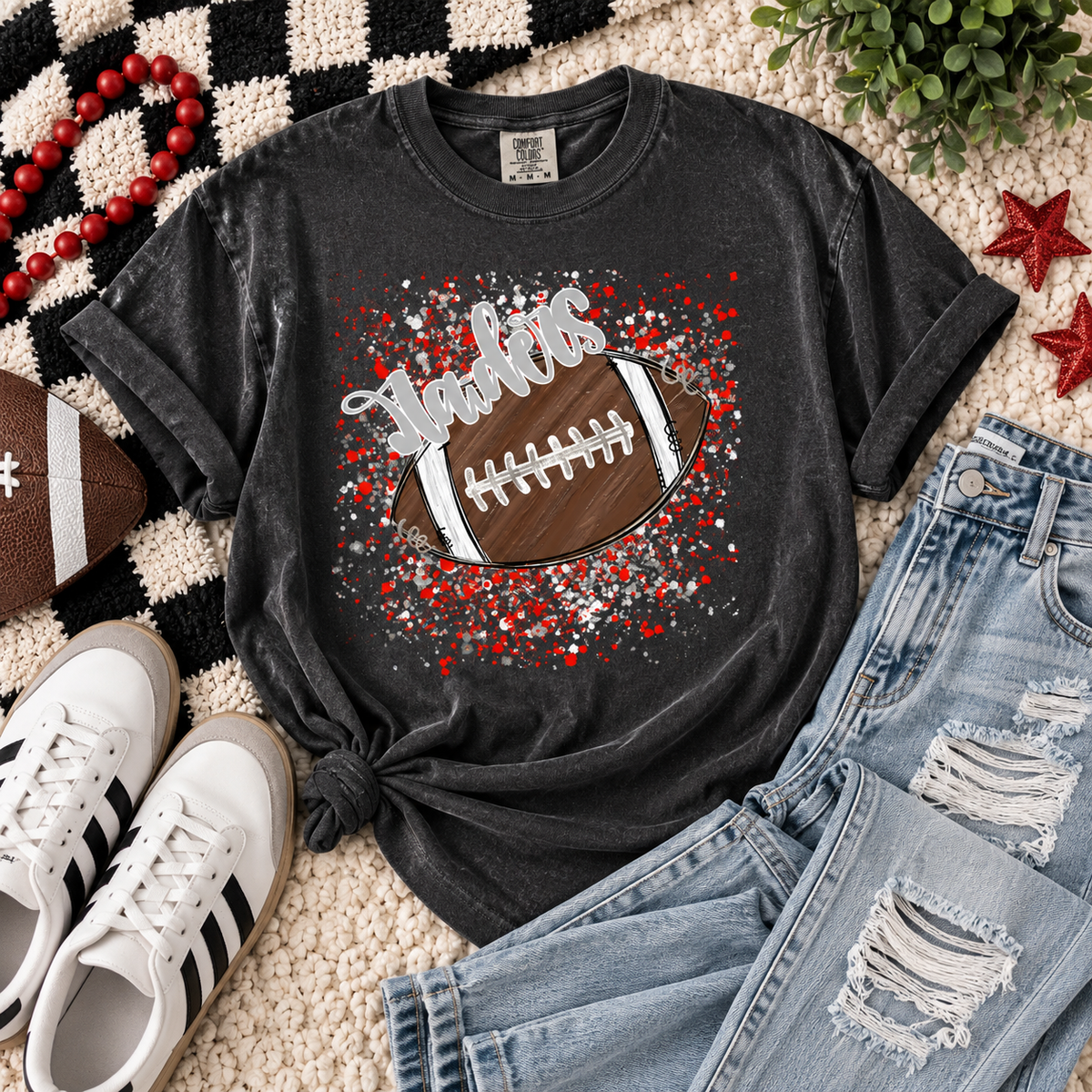 Raiders Splatter Paint