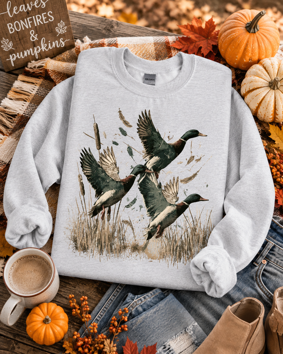 Mallard Duck Pullover